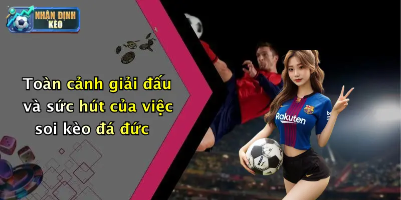 Toàn cảnh giải đấu và sức hút của việc soi kèo đá đức