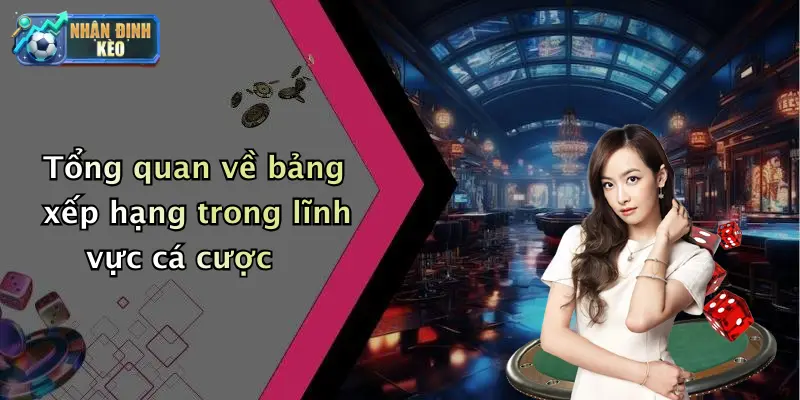 Tổng quan về bảng xếp hạng trong lĩnh vực cá cược