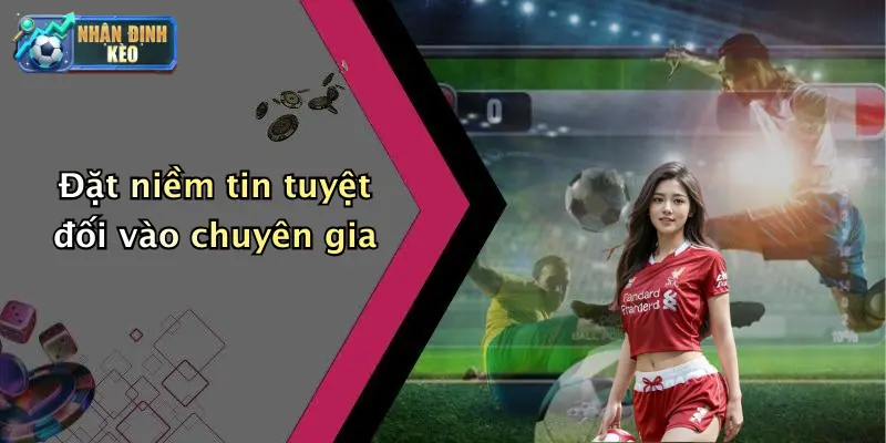 Đặt niềm tin tuyệt đối vào chuyên gia
