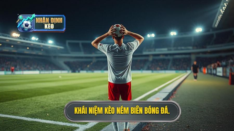1. Khái niệm kèo ném biên bóng đá.