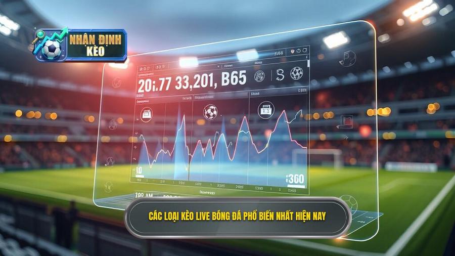 2. Các loại kèo live bóng đá phổ biến nhất hiện nay