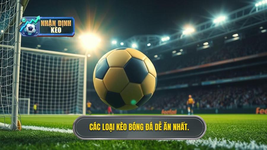 Top những loại kèo bóng đá dễ ăn nhất hiện nay bạn nên biết