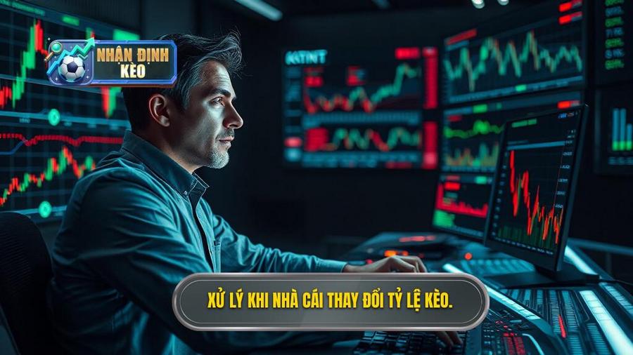 Làm gì khi nhà cái thay đổi tỷ lệ kèo đột ngột? Quy trình 4 bước chuẩn xác
