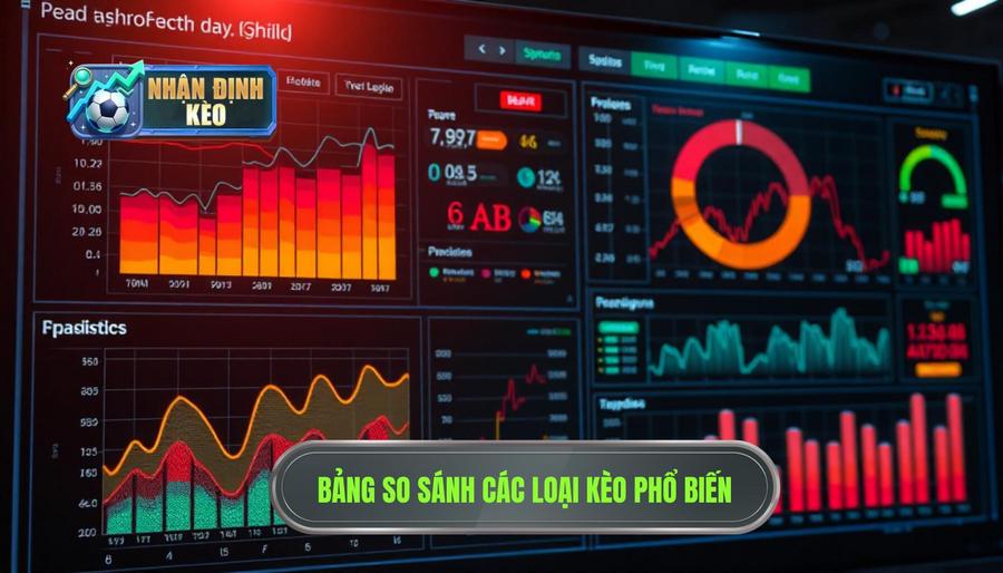 Bảng so sánh các loại kèo phổ biến hôm nay